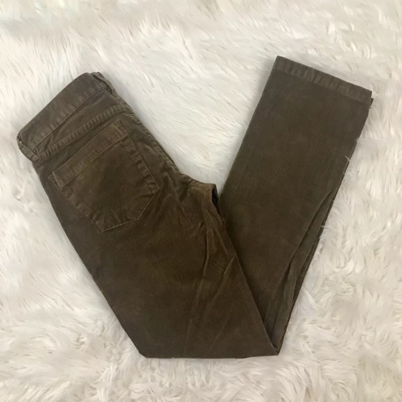 J CREW City Fit Brown Corduroy Pants Skinny - Picture 2 of 4
